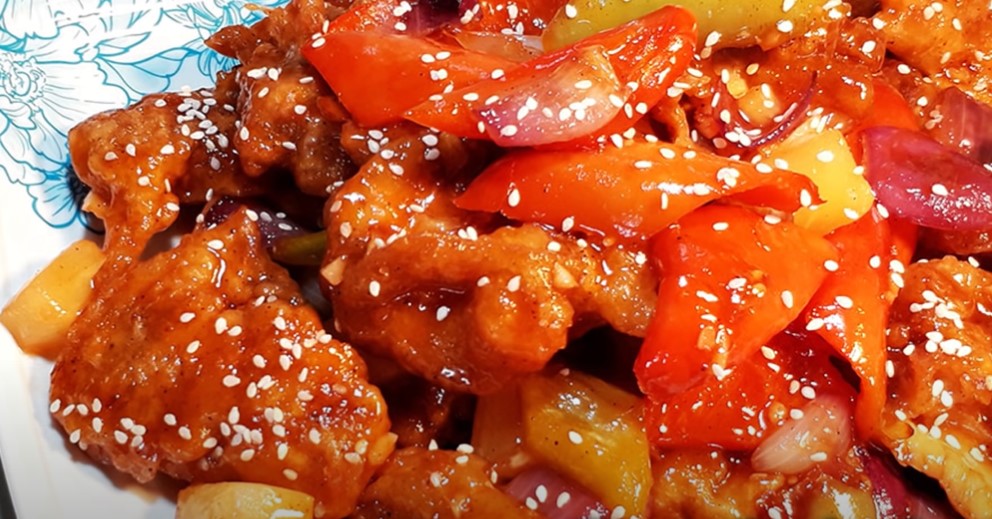 take out style sweet and sour chicken recipe